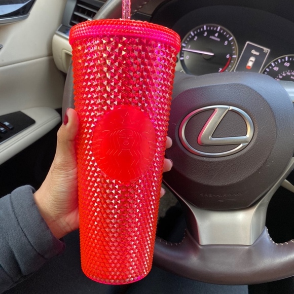 2 NEW Pink Starbucks Holiday Tumbler Cups - Picture 2 of 6